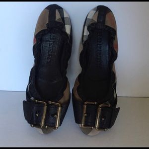 Burberry flats